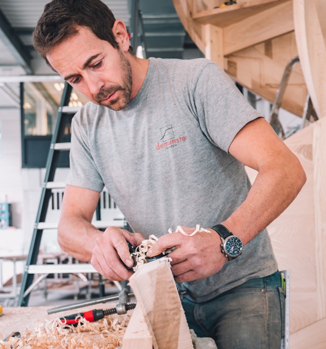 Balustrade en handgreep call-to-action afbeelding